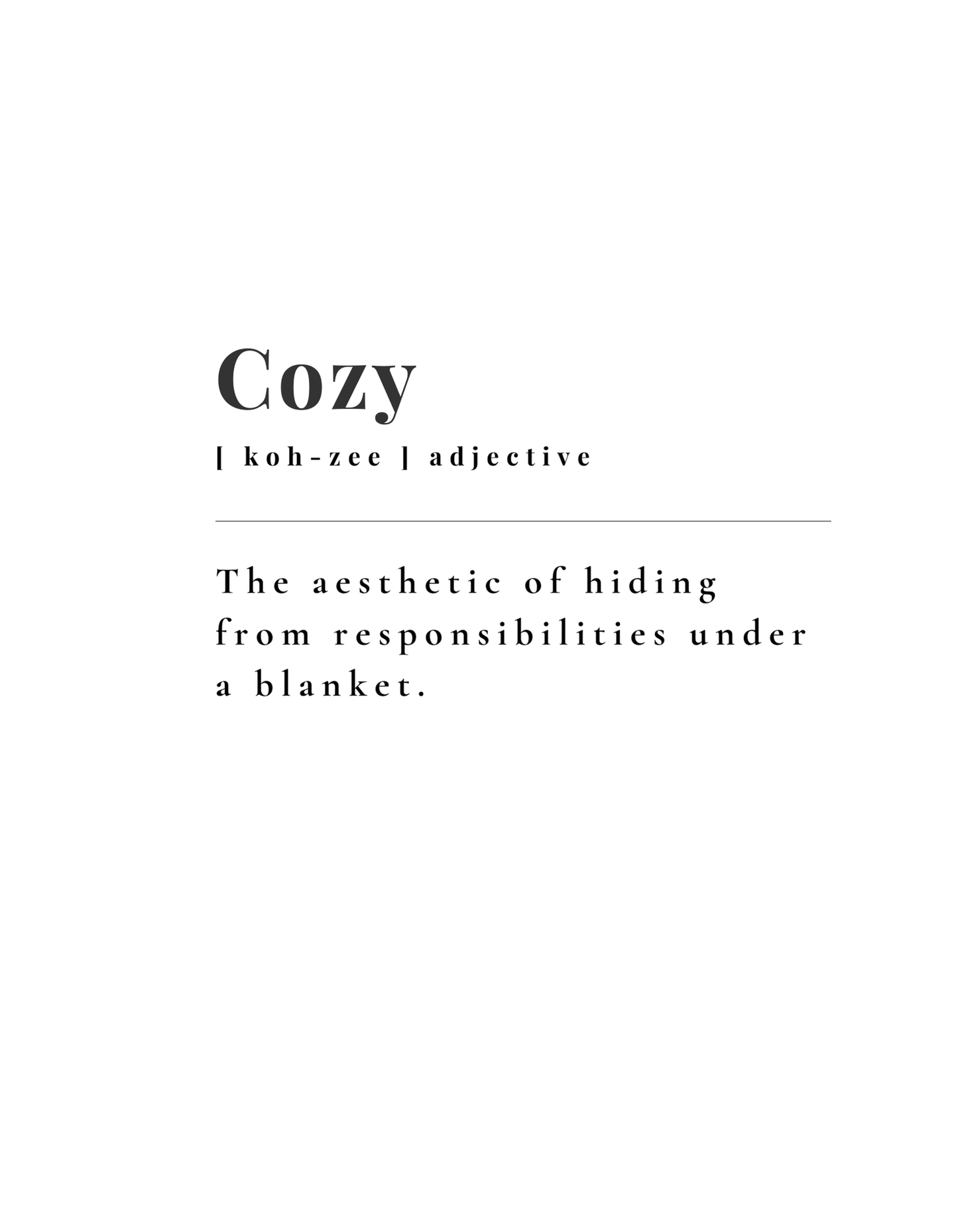 "Comfy" T-shirt
