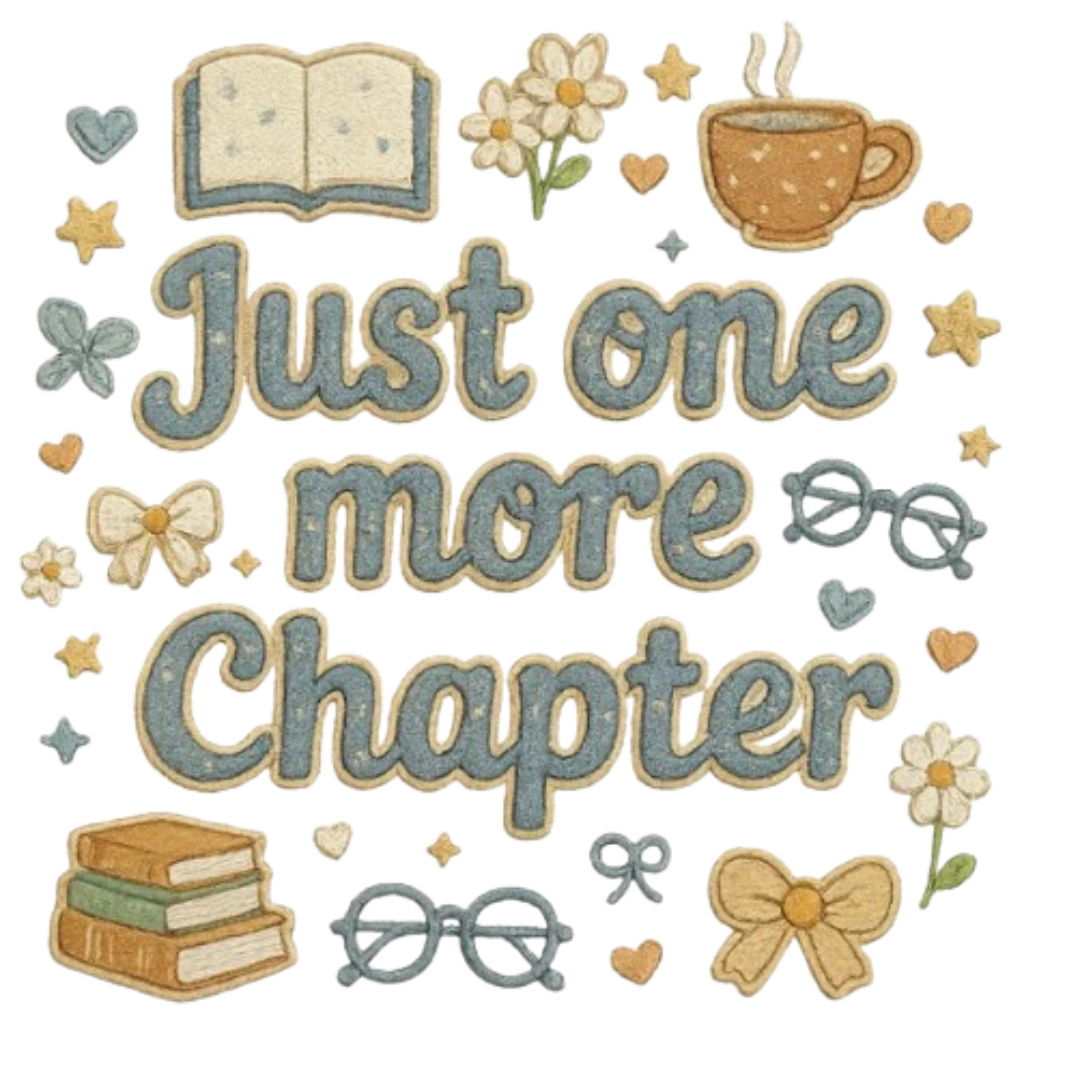 Just One More Chapter – 16 oz. Glass Tumbler