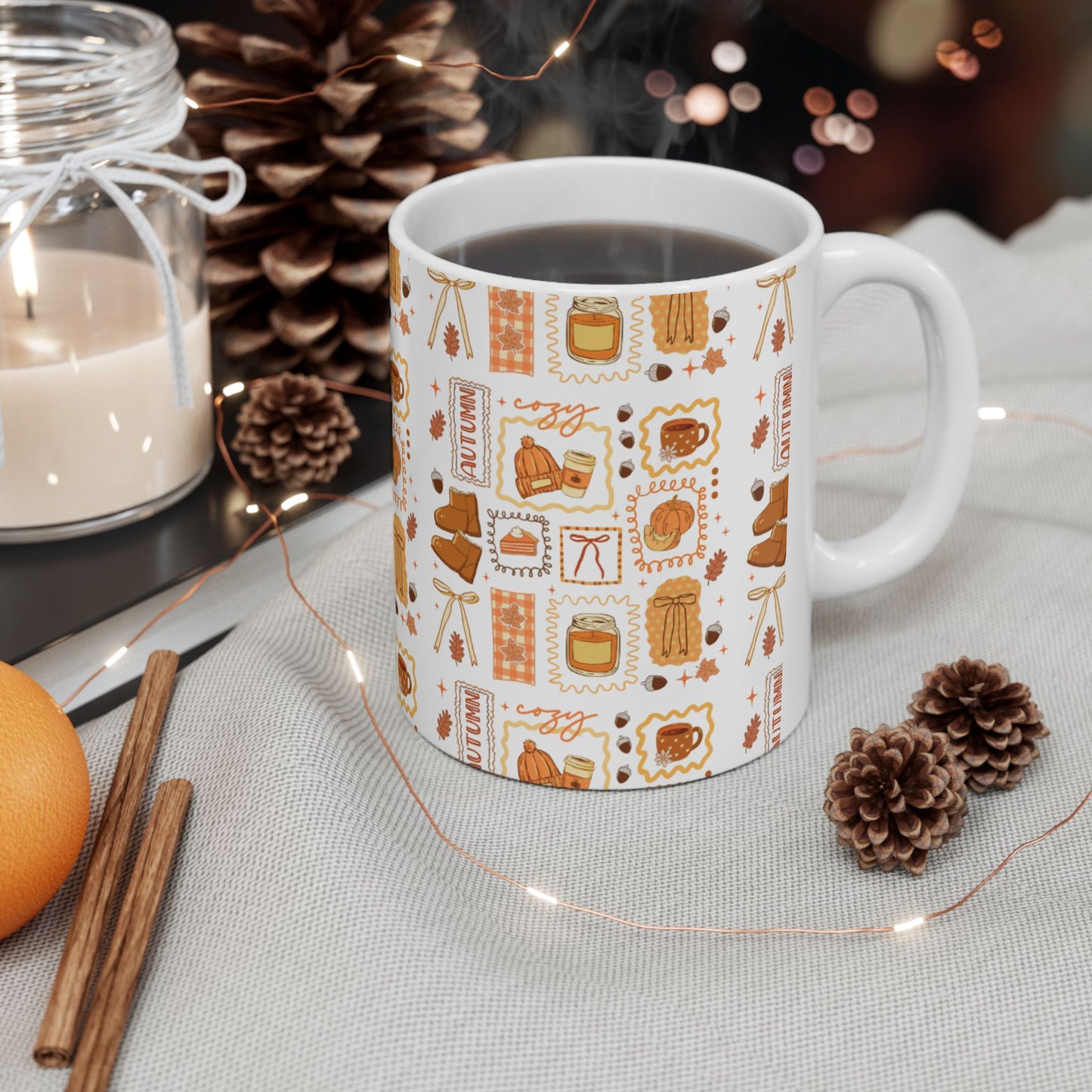 "Cozy Autumn" – 11 oz. Mug