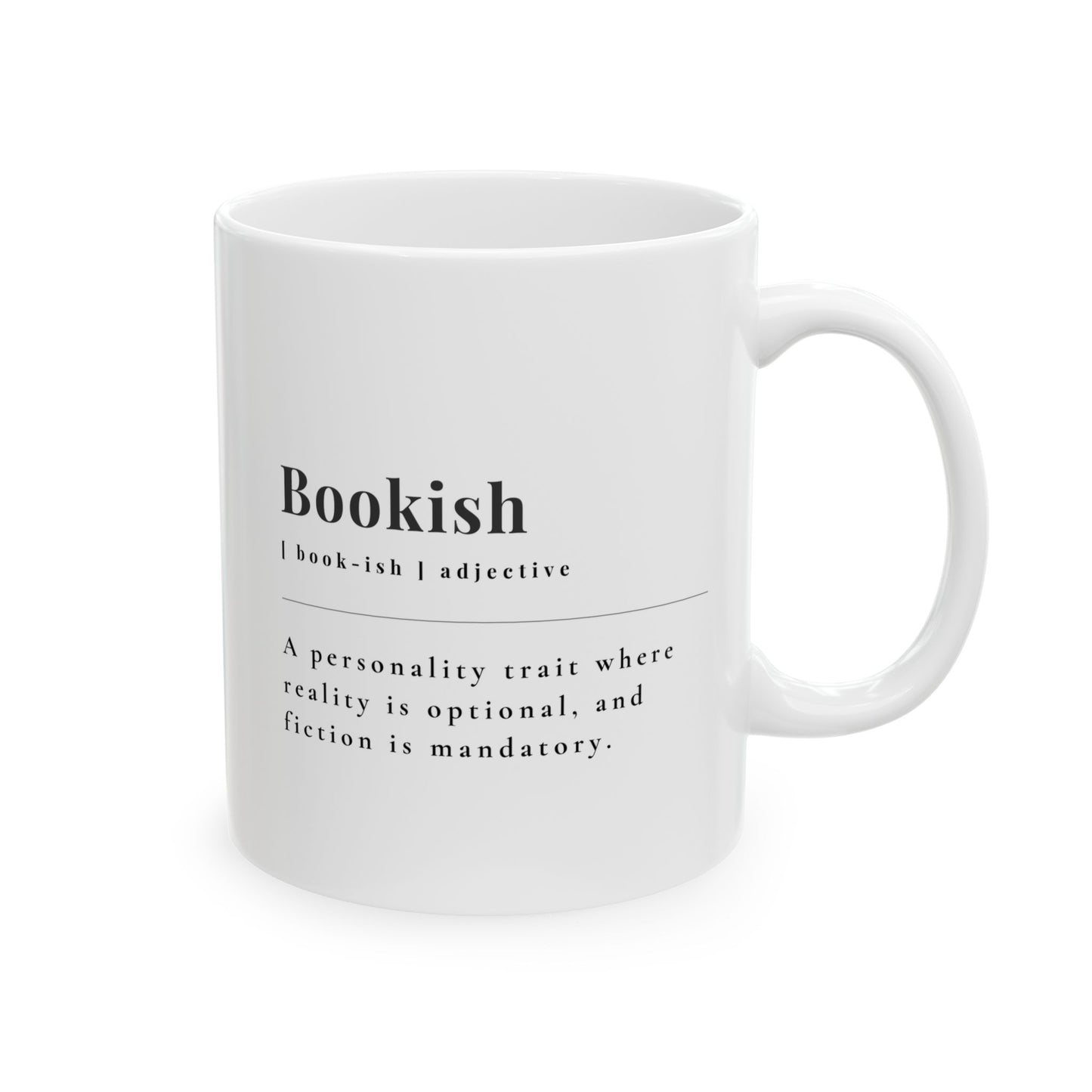 "Bookish" 11oz Mug - Perfect for Book Lovers