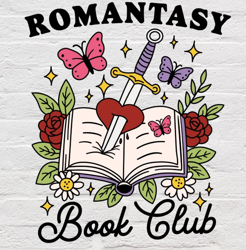 Romantasy Book Club - 16 oz. Glass Tumbler