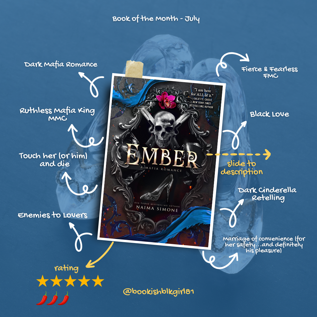July 2026 - Book of the Month - Ember by Naima Simone