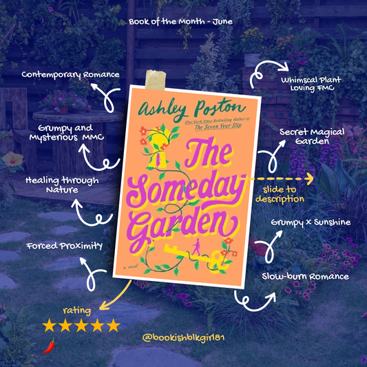 June 2026 - Book of the Month - The Someday Garden by Ashley Poston