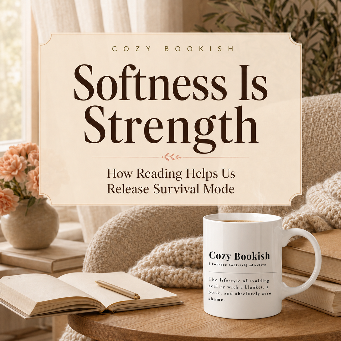 Softness Is Strength: How Reading Helps Us Release Survival Mode