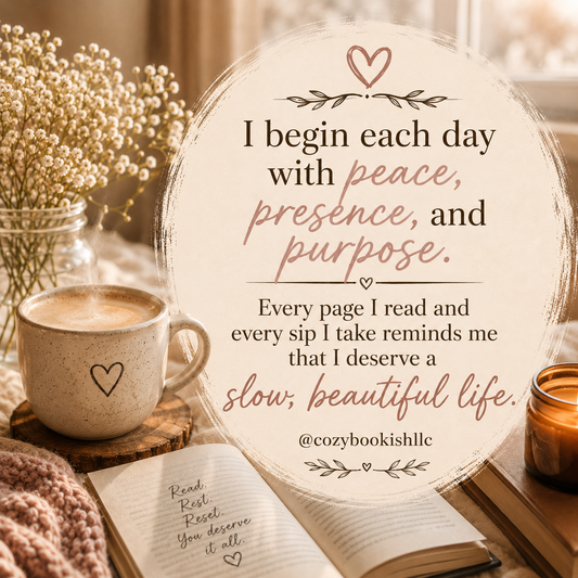 Books, Coffee, and Quiet Mornings: My Favorite Form of Self-Care