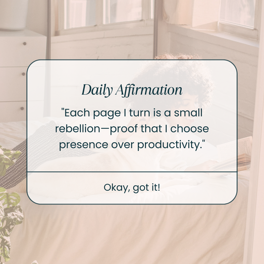 Reading as Resistance: Choosing Stillness in a Hustle Culture