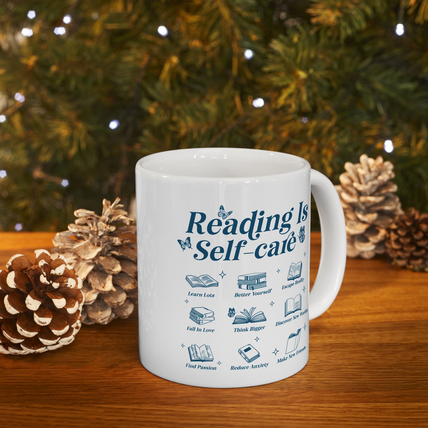 "Reading Is Self-Care" 11 oz. Mug