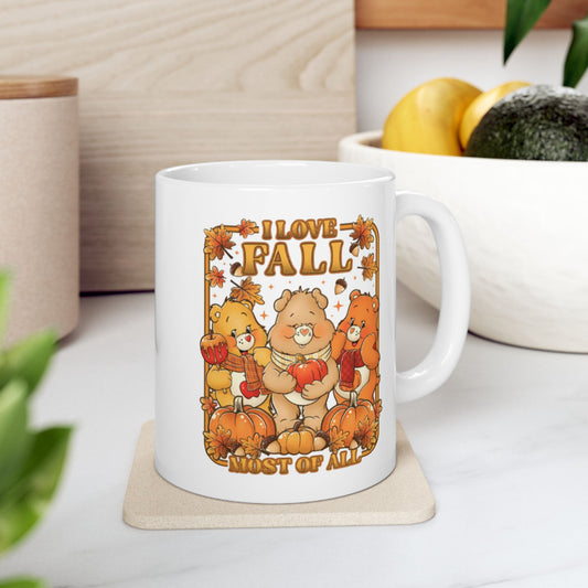 "I Love Fall" – 11 oz. Mug