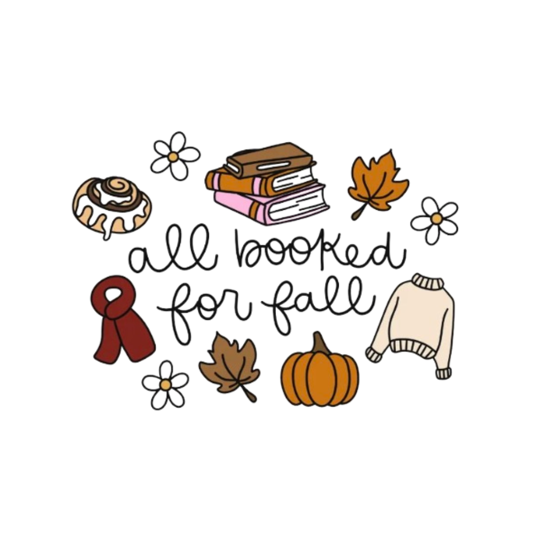 All Booked for Fall – 16 oz. Glass Tumbler