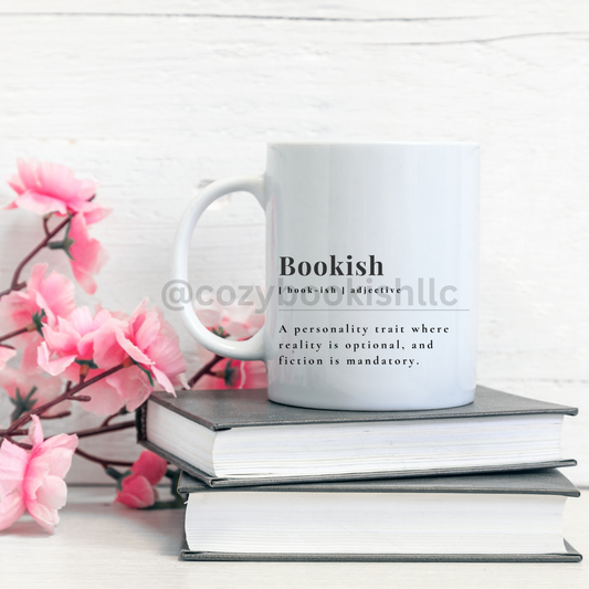"Bookish" 11oz Mug - Perfect for Book Lovers