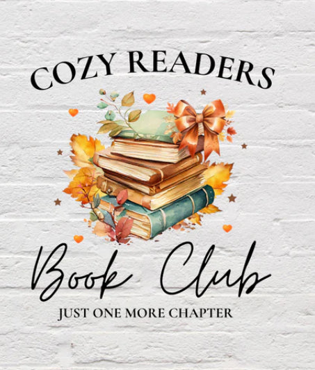 "Cozy Reader Book Club" - 16 oz. Glass Tumbler