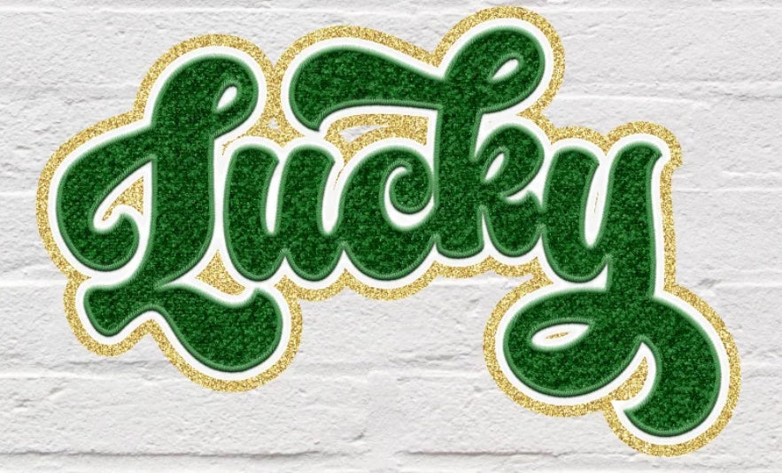 Lucky - 16 oz. Glass Tumbler 🍀